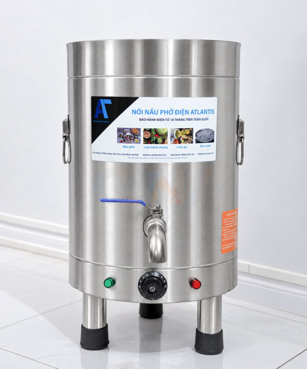 Nồi nấu phở 50 lít mâm nhiệt Atlantis Ames – AL18650M 15 Nồi nấu phở đế tròn 50 lít Atlantis AL18050M basic 1