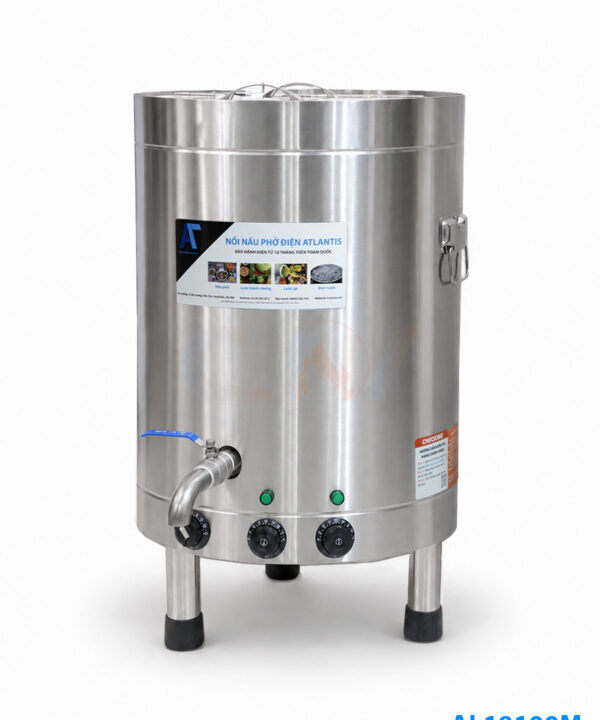 Nồi nấu phở đế tròn 100 lít Atlantis AL18100 basic