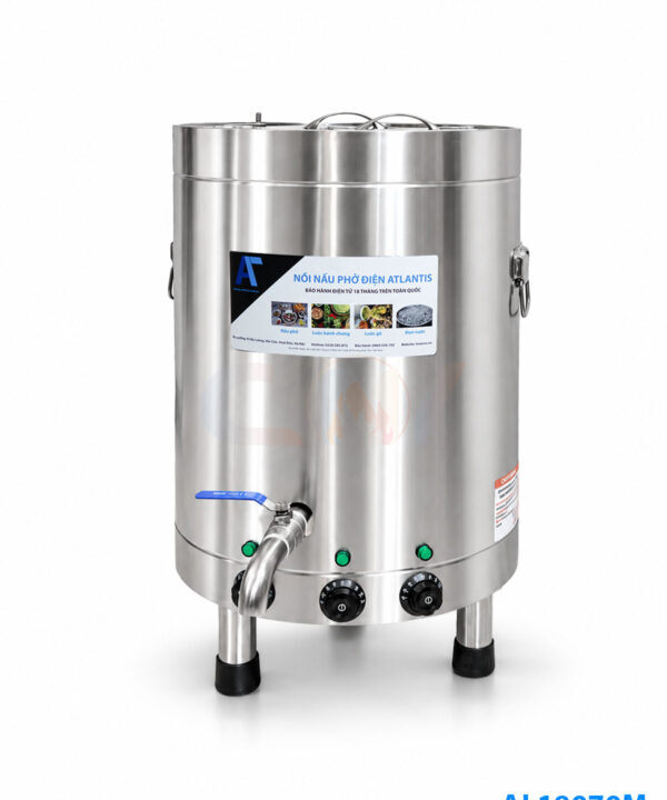 Nồi nấu phở đế tròn 70 lít Atlantis AL18070 basic