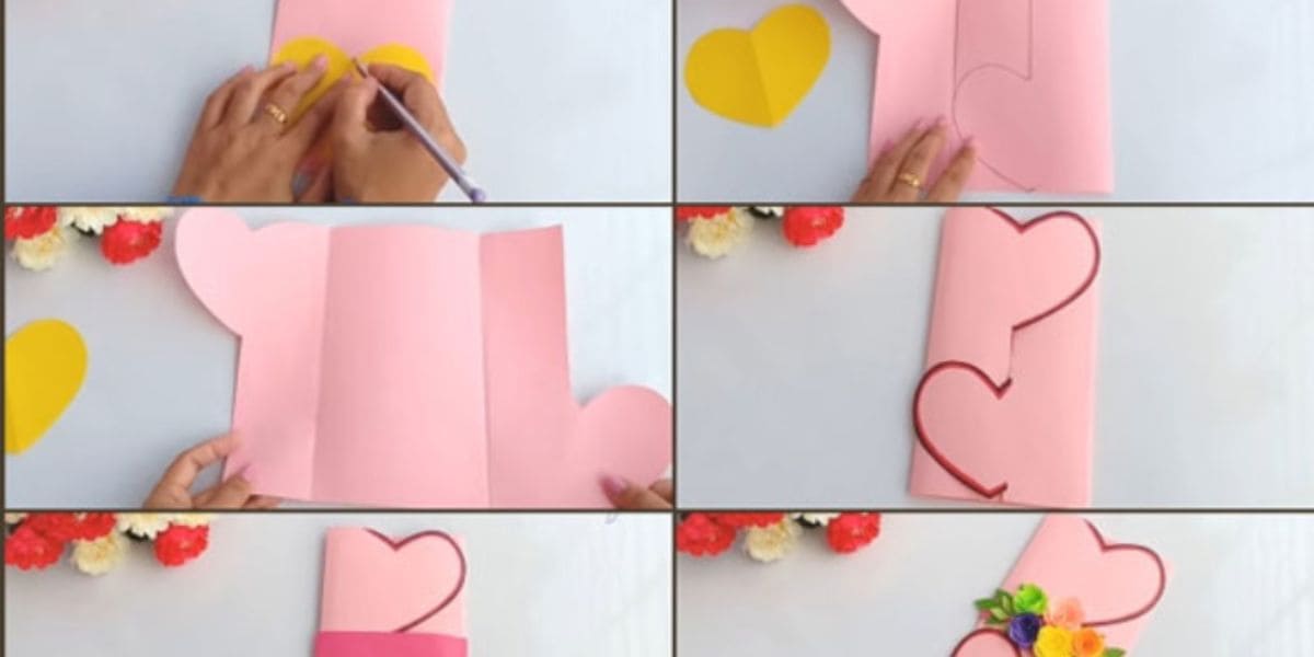 Cách làm thiệp 20 tháng 11