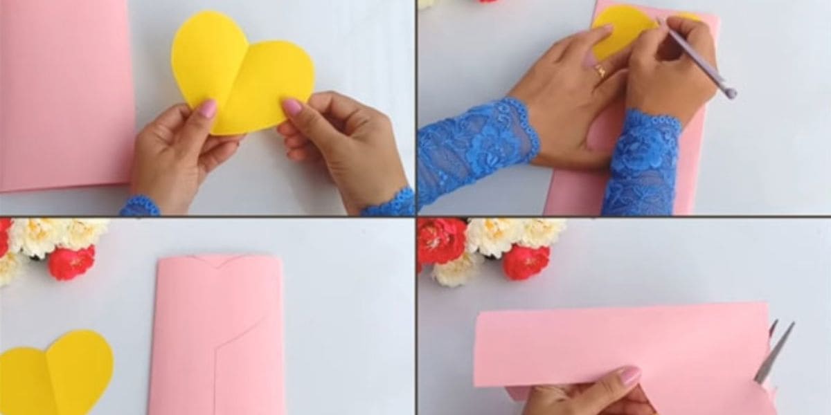 Cách làm thiệp 20 tháng 11