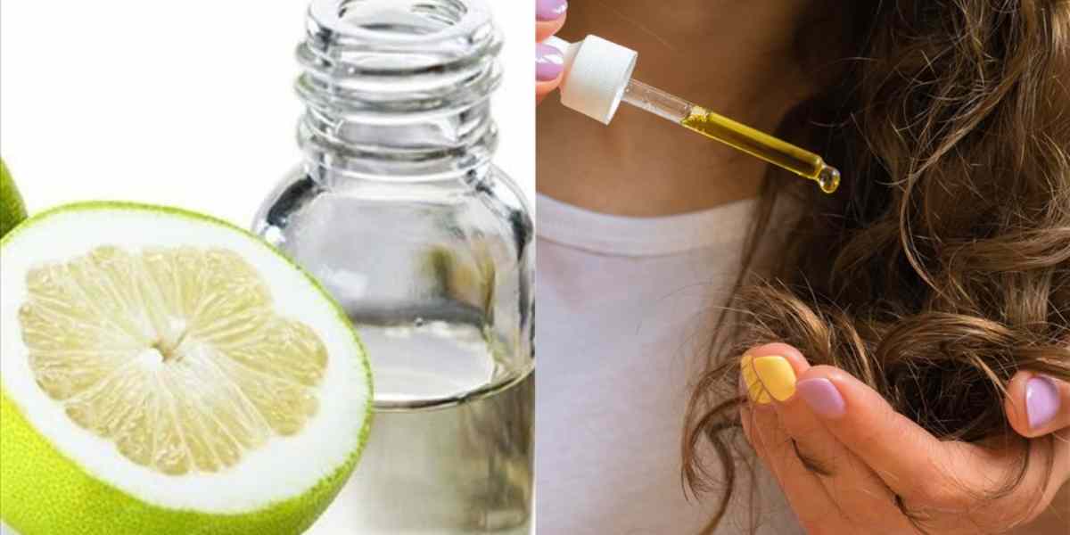 Gội đầu bằng tinh dầu bưởi
