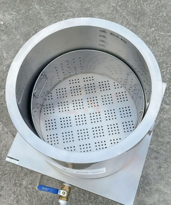 Nồi nấu phở 100 lít Atlantis Square đế vuông mâm nhiệt AL18100S 11 gio dung xuong noi dien atlantis