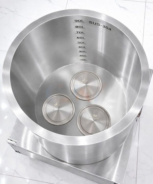 Nồi nấu phở 100 lít Atlantis Square đế vuông mâm nhiệt AL18100S 10 long trong noi dien mam nhiet 100 lit atlantis