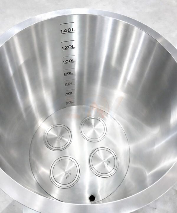 Nồi nấu phở 160 lít Atlantis Square đế vuông mâm nhiệt AL18160S 11 long trong noi dien mam nhiet atlantis 160 lit