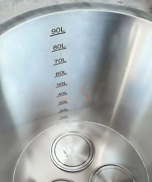 Nồi nấu phở 100 lít Atlantis Square đế vuông mâm nhiệt AL18100S