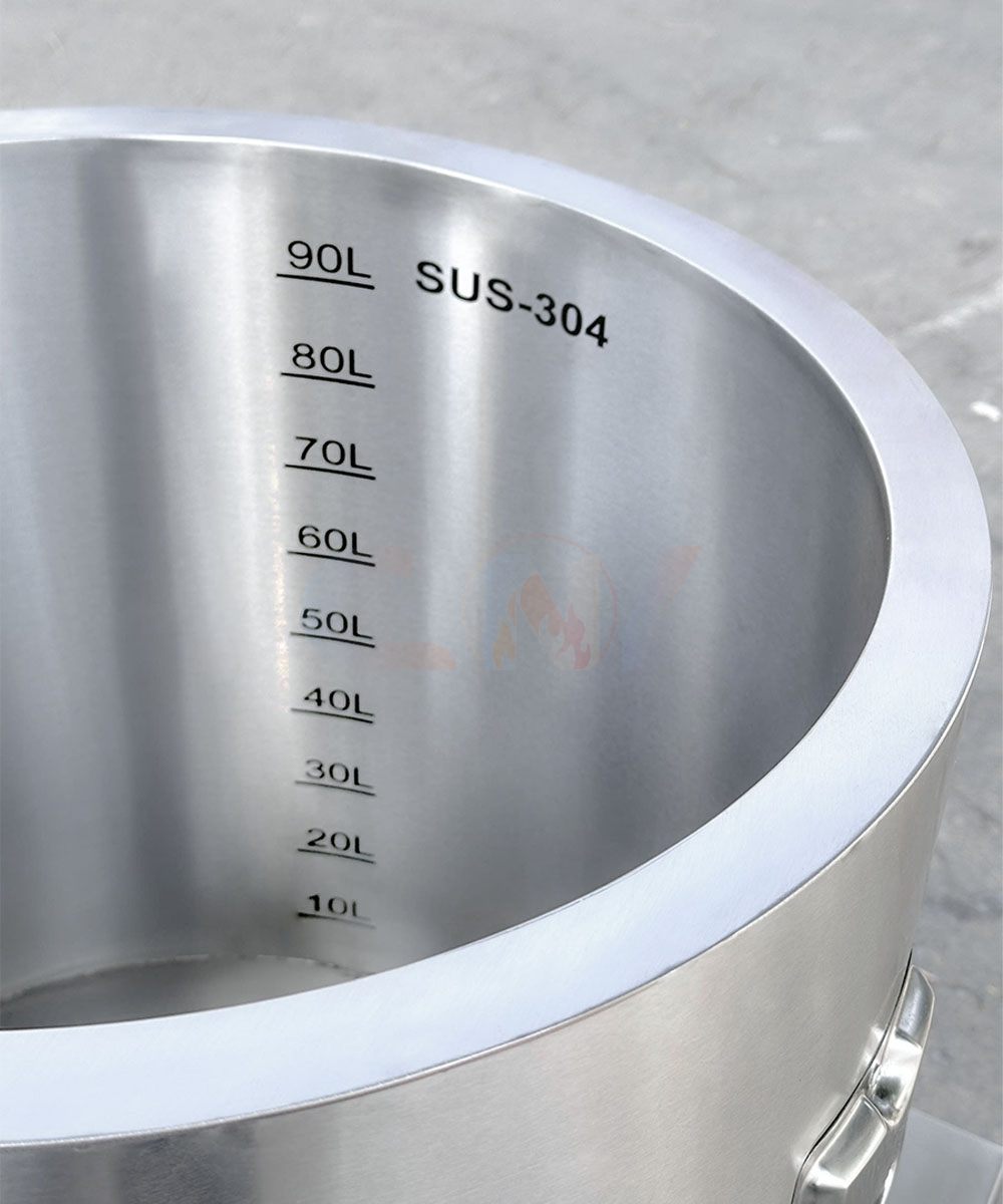 Nồi nấu phở 100 lít Atlantis Square đế vuông mâm nhiệt AL18100S 5 noi 100 lit mam nhiet atlantis khac dung tich