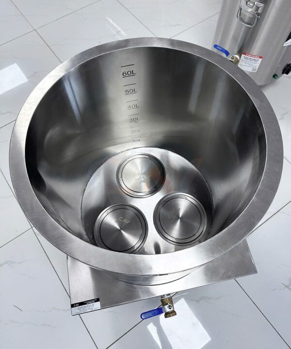 Nồi nấu phở 70 lít Atlantis Square đế vuông mâm nhiệt AL18670S