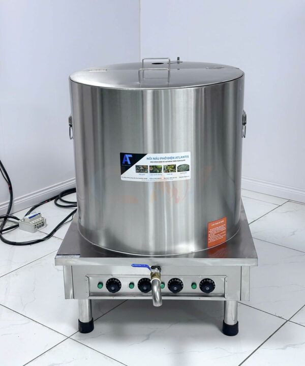 Nồi nấu phở 160 lít Atlantis Square đế vuông mâm nhiệt AL18160S 10 noi dien mam nhiet 160 lit atlantis
