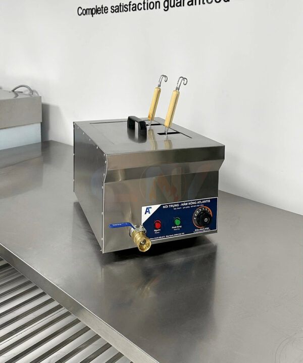 Bếp trụng bún 1 ngăn 2 giỏ trụng