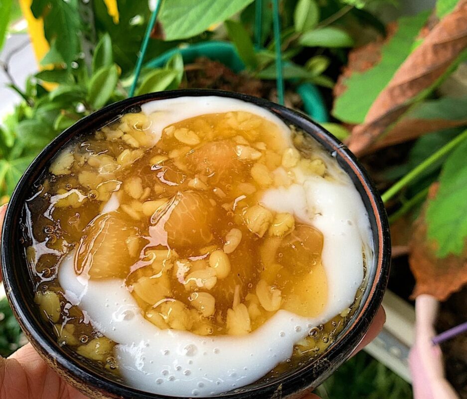 chè bưởi ngon giòn