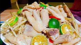 chân gà xả tắc