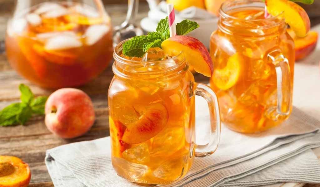 cách làm trà đào cam sả