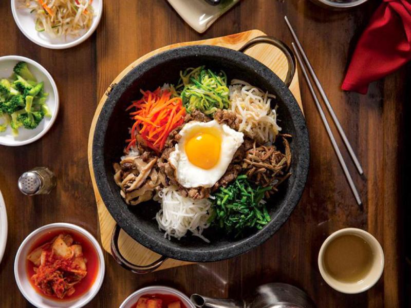cách làm cơm trộn hàn quốc