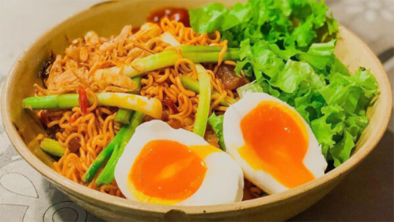 cách làm mì trộn