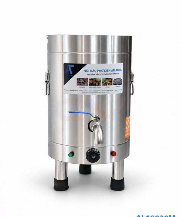 Nồi nấu phở đế tròn 30 lít Atlantis AL18030 basic
