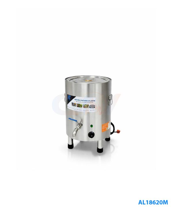 Nồi điện 20 lít Atlantis Basic đế tròn AL18620M